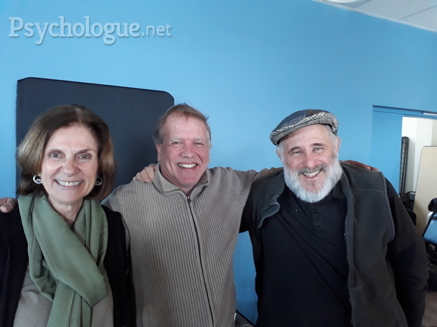 Erick Daviaud est avec Florence Meleo-Meyer et Bob Stahl