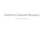 Catherine Cuisenier Bourquin