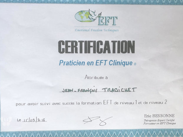 Certification Praticien EFT