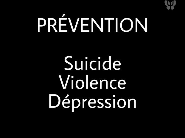 Suicide Violence Dépression Stress Confinement