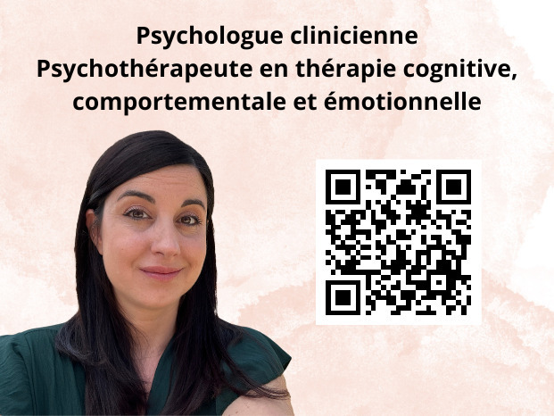 Psychologue clinicienne et Psychothérapeute TCC