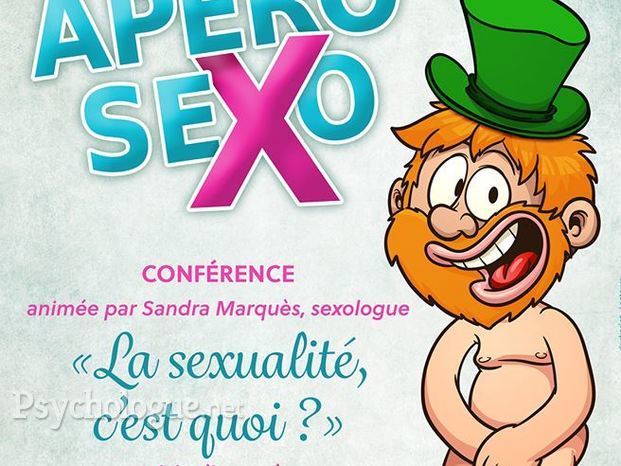 flyer conférence apéro-sexo : la sexualité c'est quoi? 