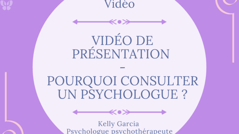 Vidéo de présentation - Pourquoi consulter un psychologue ?