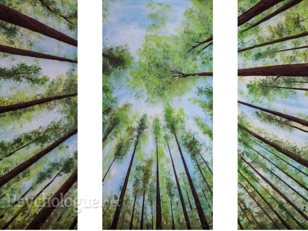 forêt tryptic