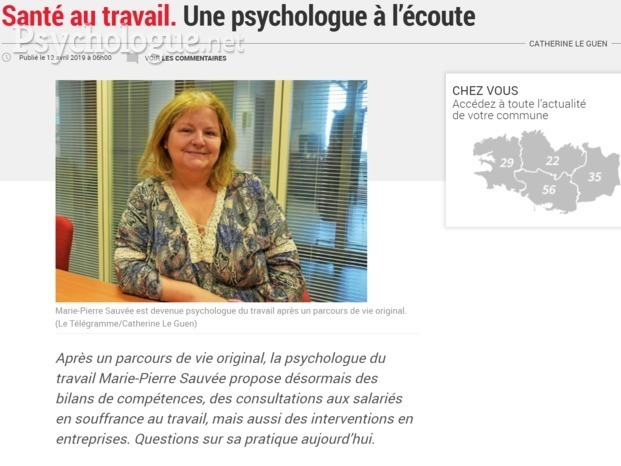 Article Telegramme avril 2019